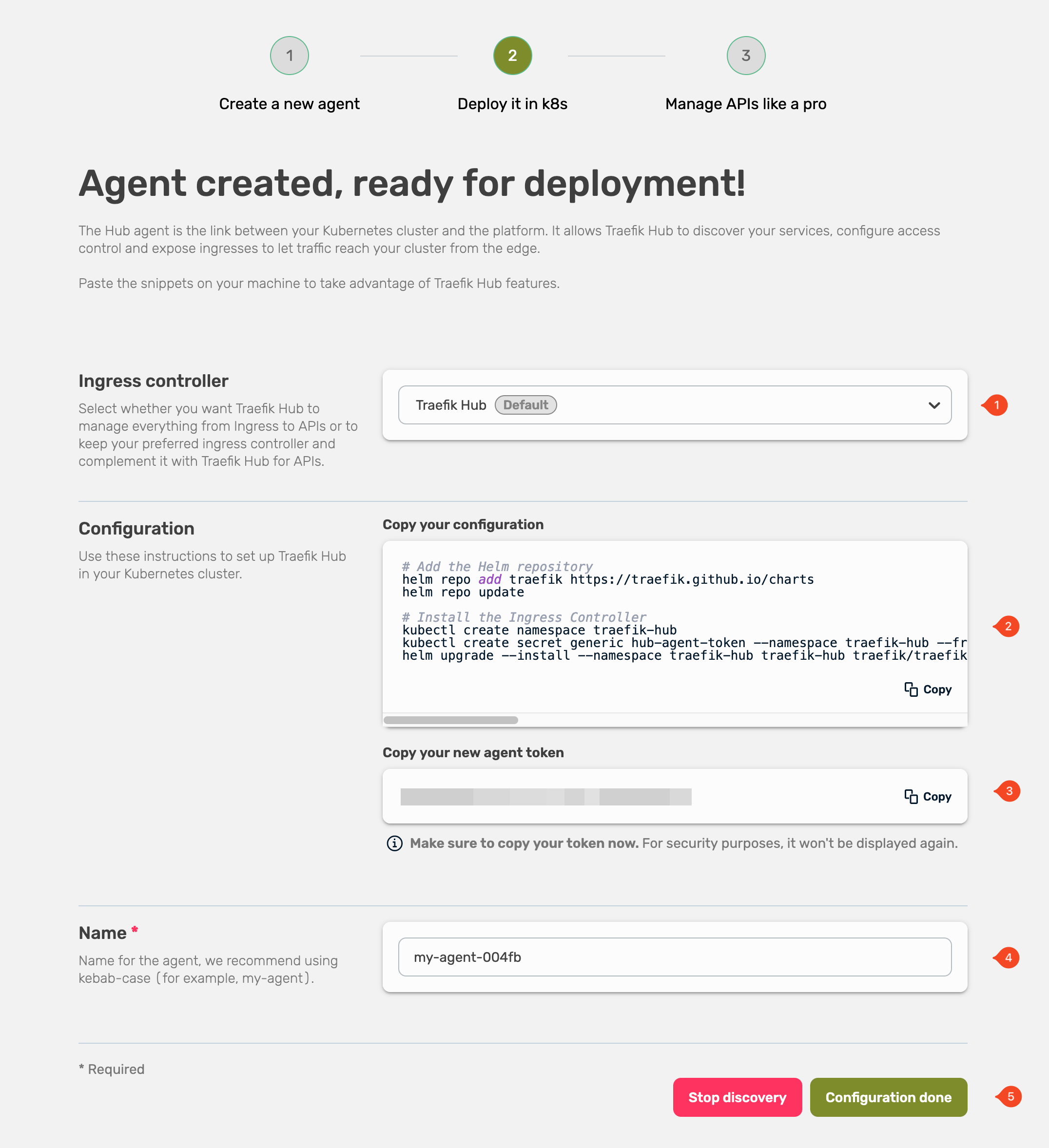 Choose Traefik Hub as Ingress Controller Ingress Controller mode
