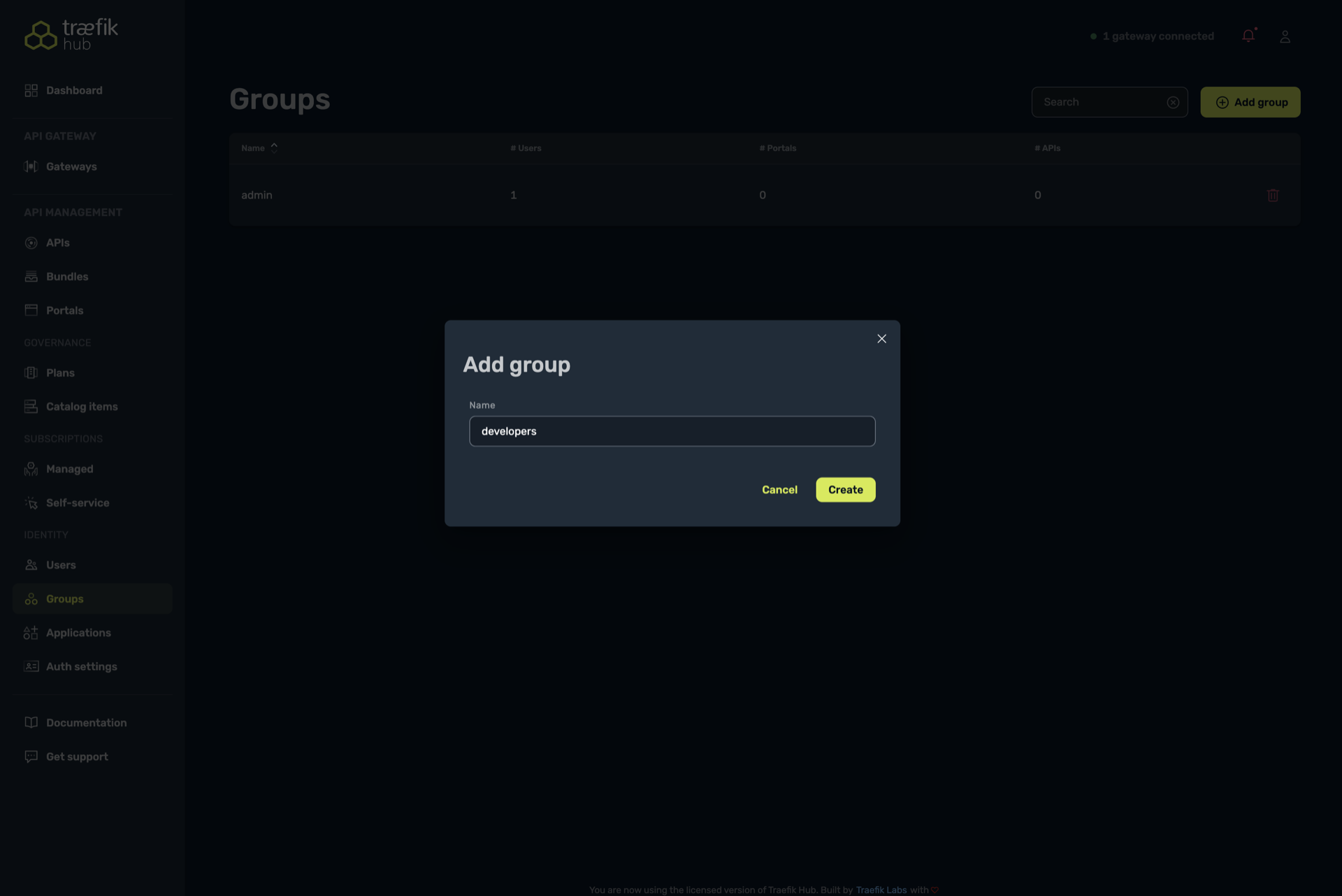 Create Group