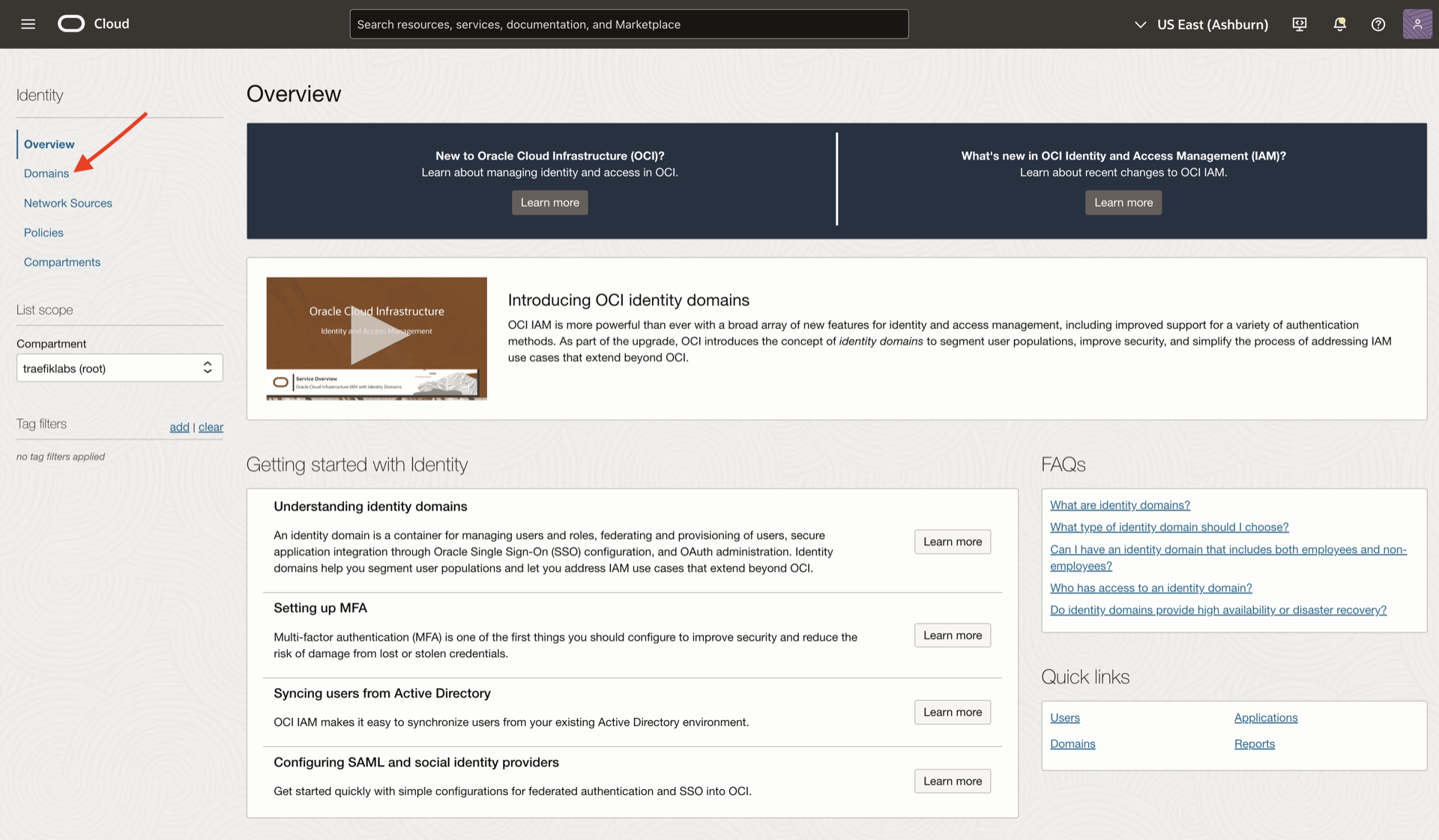 Domains