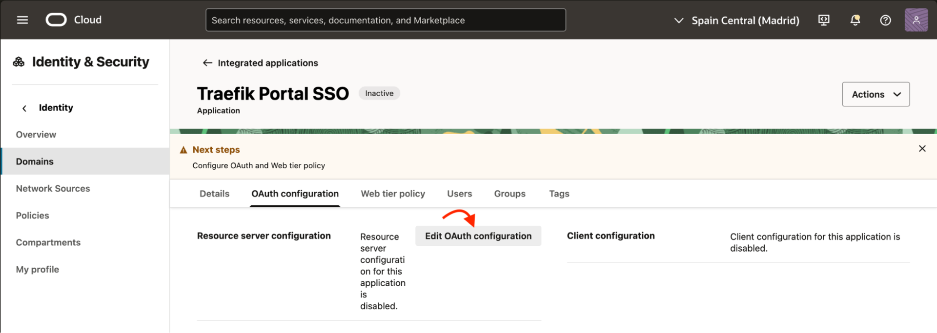 Oracle IAM - Add Application