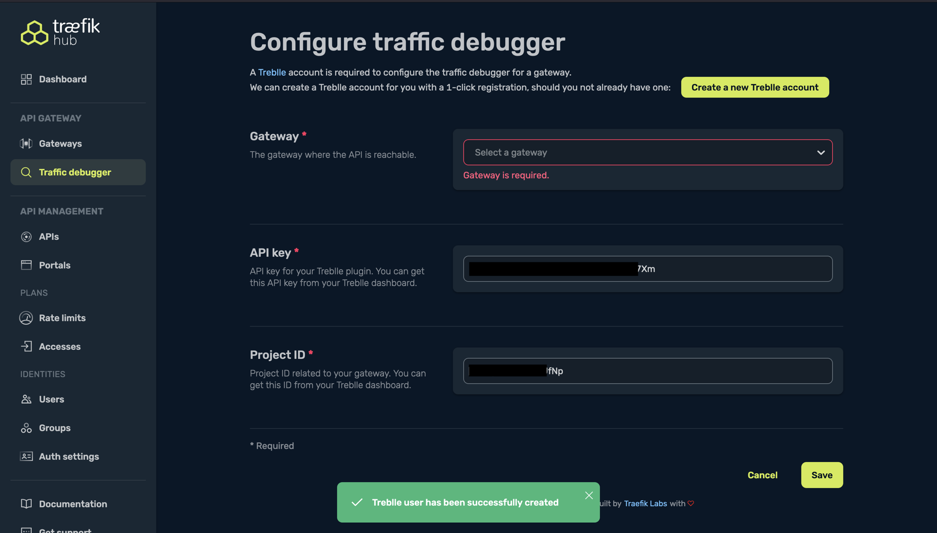 "Traefik Hub Dashboard